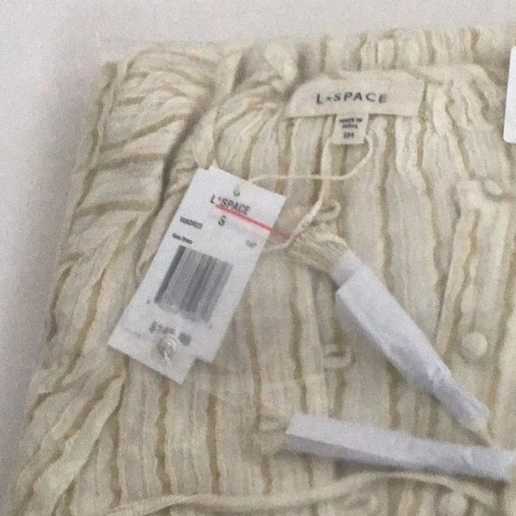 L*space
VIDA DRESS swim coverup Gold Coast yarn-dye stripe print Size Smalll NWT - Picture 8 of 12